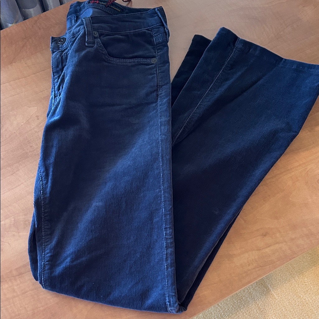 Ag Adriano Goldschmied Women's Boot Cut Jeans - Dark Blue / Indigo / Almost Blac